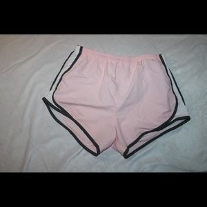 Pale Pink Running Shorts